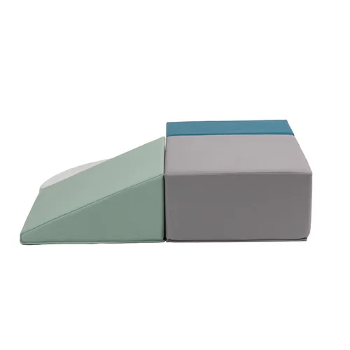 Miniatura 7 de Playtime Essentials - Juego de 4 piezas de bloques de espuma para escalar esquinas para niños pequeños, para interiores y bebés, juego suave