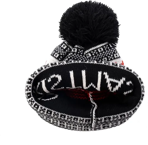 Miniatura 6 de Gorro de punto grueso suave y cálido para mujer y hombre, para otoño e invierno