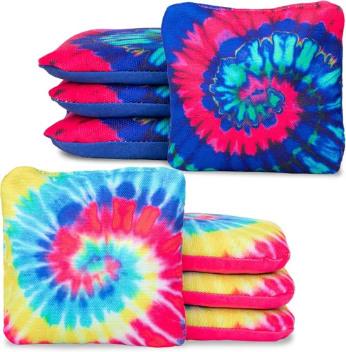 Miniatura 23 de Play Platoon Tournament Series Bolsas de Cornhole - Bolsas de Estilo Profesional de Doble Cara con Lado Resbaladizo y Pegajoso - Juego de 8