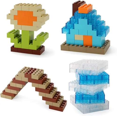 Miniatura 4 de Ladrillos 2x4 320 Piezas Nuevo Conjunto de Juego Creativo de Construcción de Piezas Clásicas Multicolores Bloques de Juguete Accesorios Compatibles