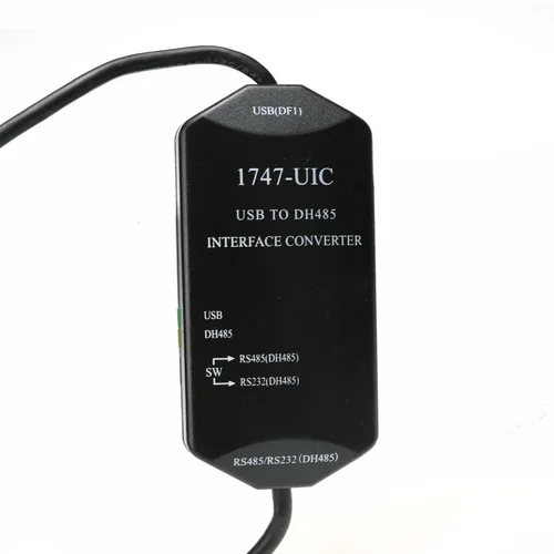 Miniatura 2 de 1747-UIC USB a DH485 RS485 RS232 Convertidor de interfaz Repalcement para cable de programación Allen Bradley