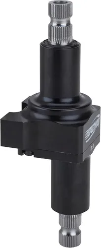 Miniatura 2 de Speedway Motors Acelerador de Dirección 2:1 de Cuerpo Pequeño, 3/4 Pulgadas 36 Estrías, Aluminio Ligero, Acabado Negro Anodizado, Tamaño Compacto