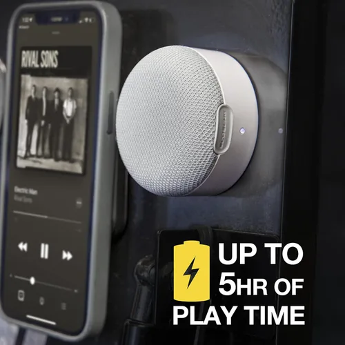 Miniatura 3 de Scosche BoomBottle MS MagSafe - Altavoz magnético Bluetooth IP67, resistente al agua, altavoz inalámbrico Bluetooth portátil para bicicletas