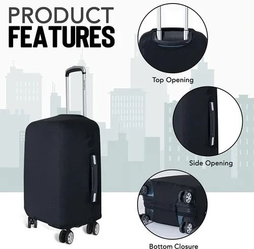 Miniatura 5 de STROMGUARD Funda de equipaje de viaje I Protector de maleta aprobado por la TSA I Fundas de equipaje para maleta I Funda de maleta Bolsa I Protector