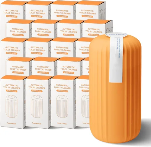 Miniatura 10 de Fresh & Fresh Limpiadores automáticos para inodoros – 3 botellas (hasta 2500 descargas/botella), limpiador comercial y residencial de 3 a 4 meses