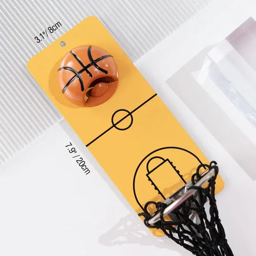 Miniatura 7 de Arola Abrebotellas magnético de baloncesto, abridor de pared de metal extraíble con colector de tapas, regalo para amantes del baloncesto, amantes