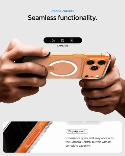 Miniatura 362 de Spigen Funda para iPhone 13 Mini, ultra híbrida MagFit [antiamarilleo] [compatible con Magsafe] - Transparente
