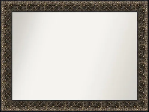 Miniatura 164 de Amanti Art Espejo personalizado, espejo de baño Tribeca, espejo de pared o espejo de tocador de baño sobre el fregadero (28.25 x 34.25 pulgadas)