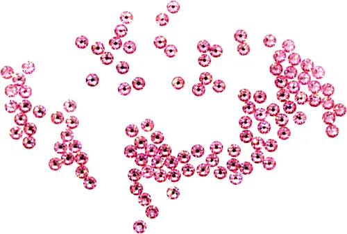 Miniatura 2 de Preciosa Viva Crystal Rhinestones No Hot-Fix Flatback Rosa Claro 0.126 in 12ss ss12 (72)
