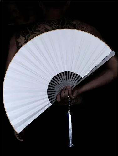 Ventilador plegable portátil de aleación de titanio EDC, ventilador de mano, ventilador de metal de Tai Chi Kung Fu, adecuado para decoraciones de