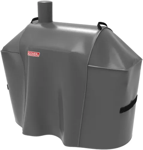 Miniatura 3 de Expert Grill Offset Smoker Cover, Cubierta Impermeable para Parrilla, 56.5 pulgadas Marrón