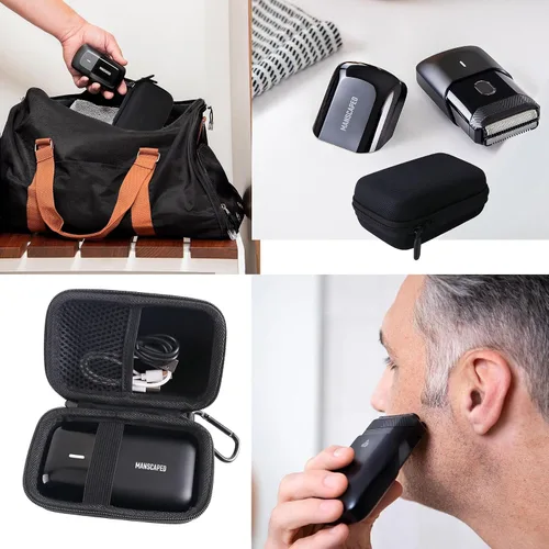 Miniatura 4 de WAIYUCN Estuche rígido de transporte compatible con MANSCAPED The Handyman Compact Face Shaver Case.