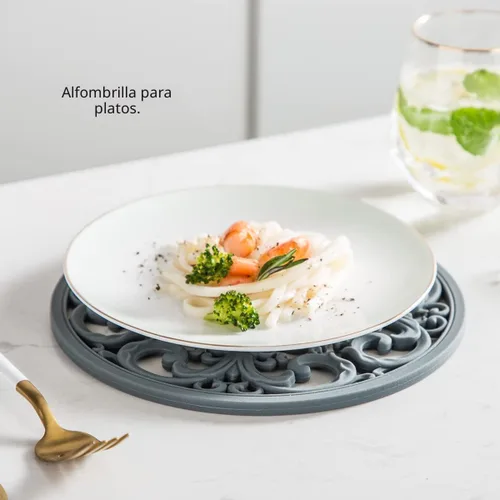 Miniatura 5 de Alfombrilla de silicona extra gruesa para platos calientes, ollas y sartenes calientes, soporte para ollas, almohadilla caliente para colocar tu