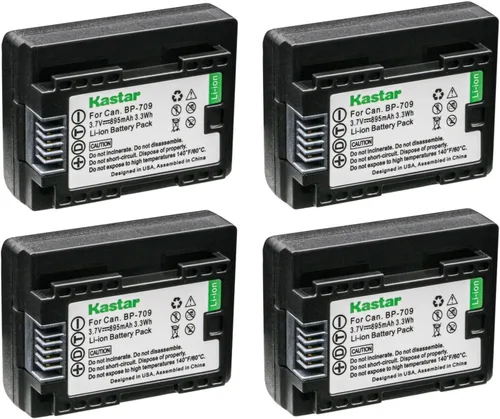 Miniatura 6 de Kastar BP-709 - Batería de repuesto para Canon VIXIA HF R60 HFR60, VIXIA HF R62 HFR62, VIXIA HF R70 HFR70, VIXIA HF R72 HFR72, VIXIA HF R80 HFR80