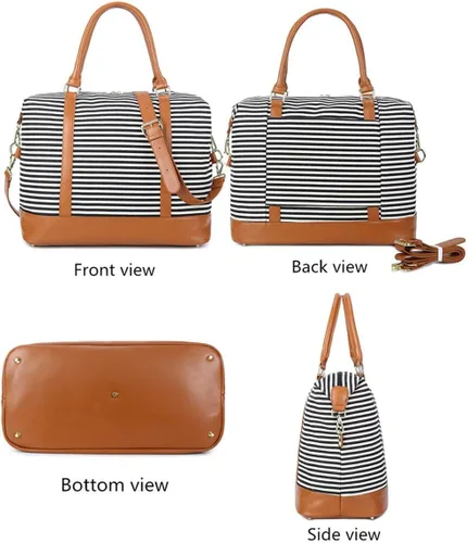 Miniatura 6 de CAMTOP- Bolso de viaje para mujer, de lona, para equipaje de mano