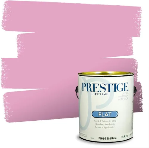 Miniatura 82 de Prestige Paints - Pintura exterior e imprimación en uno, 1 galón, plano, E500-P-A011GP