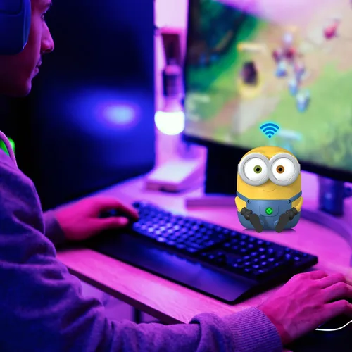 Miniatura 5 de Davolink Minions Series WiFi 6 / 6E Router de Gaming Extensor WiFi Dual y Tri-Band Gigabit Sistema de Malla de Internet Inalámbrico Streaming 8K
