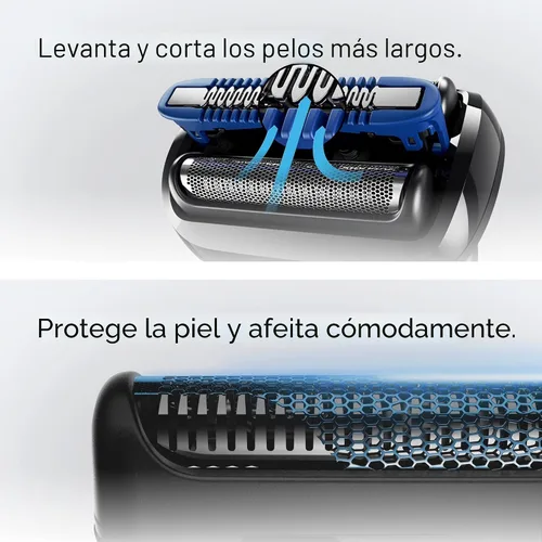 Miniatura 7 de Braun Series 5 - Afeitadora eléctrica para hombres, maquinilla de afeitar de lámina húmeda y seca, accesorio de recortadora de precisión, accesorio