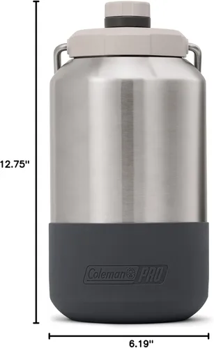 Miniatura 8 de Coleman Pro - Jarra de agua aislada de alto rendimiento, jarra portátil a prueba de fugas para uso resistente, botella de agua de acero duradera