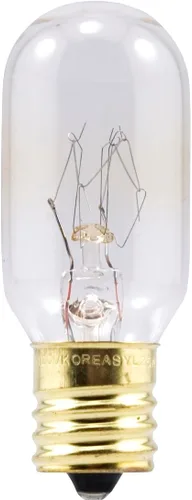 Miniatura 4 de Sylvania - Bombilla incandescente T8 de 25 vatios para electrodomésticos, bombilla incandescente para refrigerador y microondas, base intermedia E17