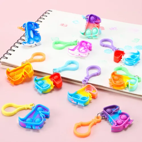 Miniatura 8 de JOYIN Clavero de Juguetes para la Ansiedad de Dinosaurio Pop 30 Pack Juguetes para la Ansiedad a Granel, Recuerdos de Fiesta para Niños, Rellenos