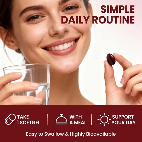 Miniatura 5 de Astaxantina de 15 mg 240 cápsulas blandas Suplementos de astaxantina Suministro para 8 meses Apoyo antioxidante, salud de los ojos y la piel