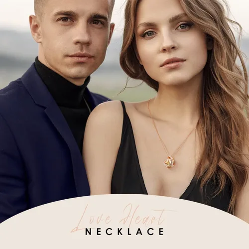 Miniatura 9 de CDE - Collares con colgante de corazón para mujer, tono de plata y oro rosa, piedra natal para Día de la Madre, San Valentín, cumpleaños