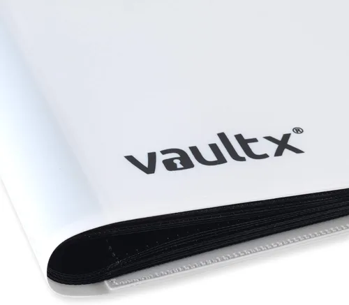 Miniatura 24 de Vault X Carpeta estándar de 9 bolsillos, con capacidad para 360 tarjetas intercambiables en 20 páginas de carga lateral (morado)