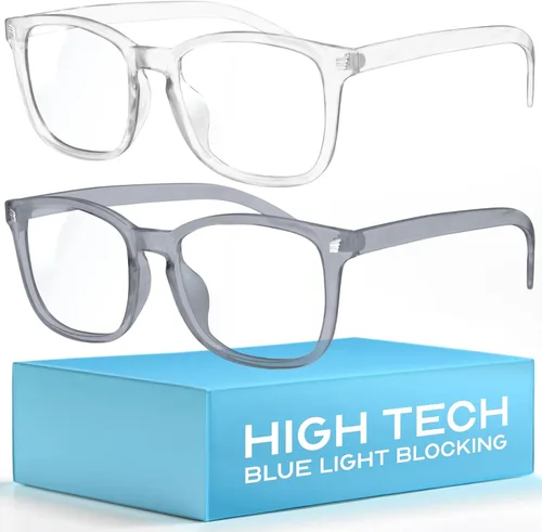 Miniatura 27 de Livho Gafas de Luz Azul de Alta Tecnología - Gafas de Computadora con Bloqueo Avanzado de Luz Azul - Fatiga por Pantalla y Protección UV