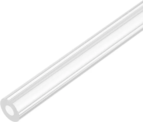 Miniatura 33 de MECCANIXITY Tubo de acrílico rígido redondo transparente 1mm(0.04") DI 3mm(1/8") DE 305mm(12") para lámparas y linternas, sistema de refrigeración