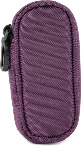 Miniatura 20 de DIME BAGS Bolsa de viaje acolchada para cápsulas con clip para llavero, acolchado interior para protección de vidrio y equipo, múltiples