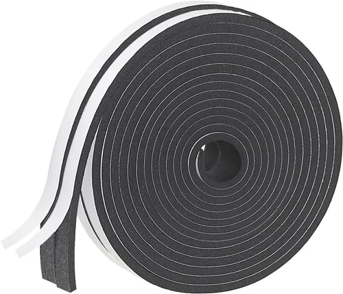 Miniatura 26 de Tira de Sellado Meteorológico para Puertas, Tira de Sellado para Puertas y Ventanas, 1 Pulgada x 1/8 Pulgada x 33 Pies, Cinta de Aislamiento