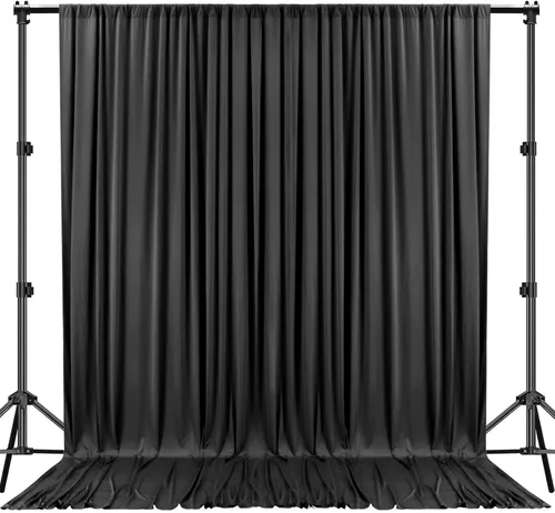 LALAPORT Telón de fondo duradero sin costuras de 10 x 10 pies de 190 GSM para fiestas, bodas, baby shower, cumpleaños, graduación, decoración de