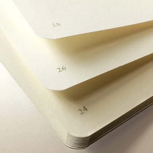 Miniatura 5 de LEUCHTTURM1917 - Cuaderno de tapa dura mediano A5 con 251 páginas numeradas para escritura y diario (Azul Piedra, con puntos)