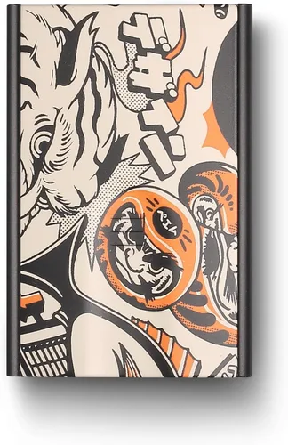 Miniatura 20 de ÖGON -DESIGNS- Tarjetero automático de aluminio, protección RFID contra fraude y desmagnetización, cartera delgada y minimalista para hombres