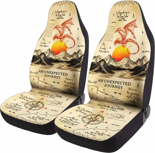 Miniatura 63 de GENANY Horror Nightmare Skellington - 2 fundas de asiento delantero para automóvil, camión, SUV, regalos de Navidad, funda de asiento de cubo