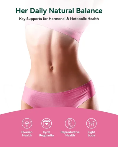 Miniatura 2 de Suplemento de inositol para mujeres, mio-inositol y D-Chiro inositol 40:1, bienestar reproductivo con berberina, MTHF folato y vitamina D3, apoya