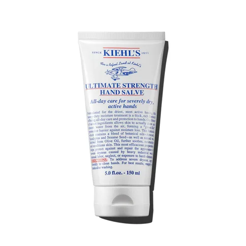 Kiehl's Bálsamo de Manos Ultimate Strength, loción de manos profundamente hidratante, fórmula gruesa y rica para una hidratación intensa y