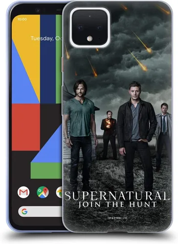 Miniatura 17 de Head Case Designs Supernatural Sam, Dean & Castiel Key Art - Funda de gel con licencia oficial [protección de grado militar] compatible con Google