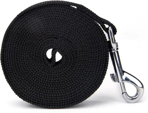 Miniatura 9 de Correa de entrenamiento de nailon resistente y duradera, cuerda de tracción de 1 pulgada de ancho, 6 pies de largo, para perros pequeños y medianos