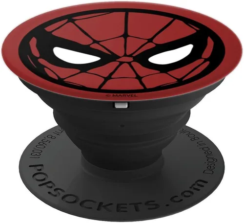Miniatura 4 de Marvel Spider-Man - Máscara circular para niños, PopSockets Adhesivo PopGrip