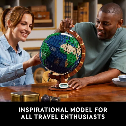 Miniatura 6 de LEGO Ideas The Globe 21332 - Juego de construcción para adultos (2585 piezas)