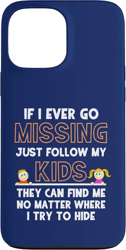 Miniatura 24 de If I Ever Go Missing Follow My Kids Funny Parenting Case for iPhone 17