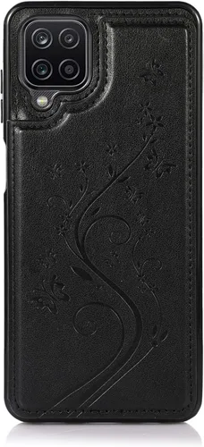 Miniatura 7 de Funda de teléfono para Samsung Galaxy A42 5G con protector de pantalla de vidrio templado, tarjetero con soporte para tarjetero, soporte para celda