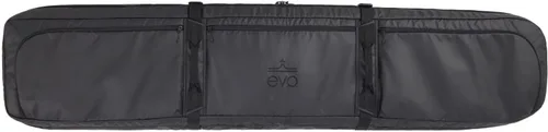 evo Bolsa de rodillos de esquí y snowboard de lujo con cubo de embalaje, bolsa de equipo de botas de esquí compatible con TSA con ruedas