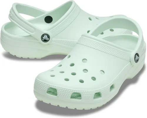 Miniatura 6 de Crocs Zuecos clásicos unisex color menta tinte para hombre 8/mujer 10 mediano