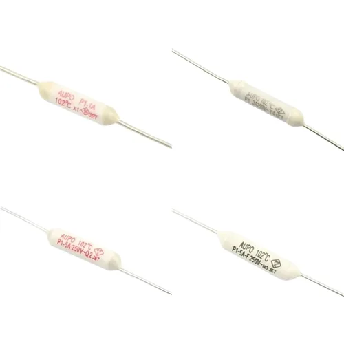 5pcs P1 P1-1A P1-5A Thermal Link Fuse Cutoff TF 102 Celsius Degree 250V 1A 2A 5A Axial Lead Temperature 102C(102C 5A 250V P1-5A-F)