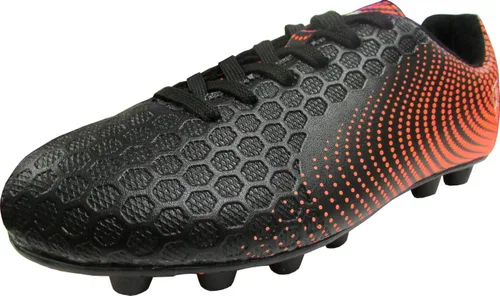 Vizari Stealth Firm Ground - Botines de fútbol para jóvenes, ligeros, duraderos y cómodos con excelente tracción, zapatos de fútbol para niños con
