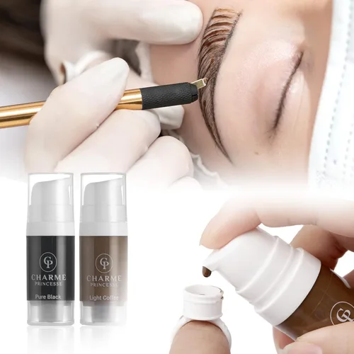 Miniatura 3 de Charme Princesse Pigmento Tinta Permanente Micropigmento Tinta Cosmética Delineador de Ojos de Cejas Labios Cosmético Flesh Color Pigmento Extruido