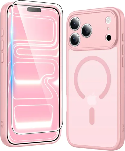 Miniatura 1186 de FNTCASE Funda para iPhone 13 Pro-Max: Fundas magnéticas transparentes compatibles con Magsafe Slim anti amarillamiento protección contra caídas